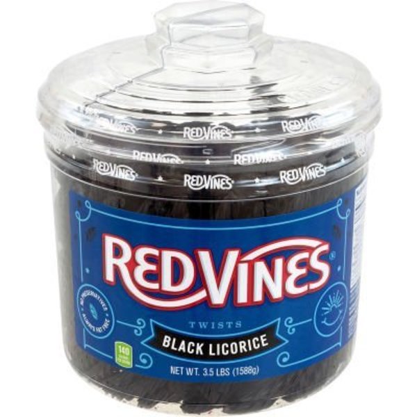 Green Rabbit Holdings Red Vines Black Licorice Twists, 3.5 lb 20904500